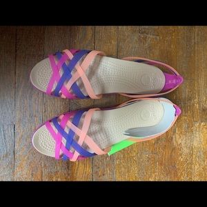 Crocs huarache sandals